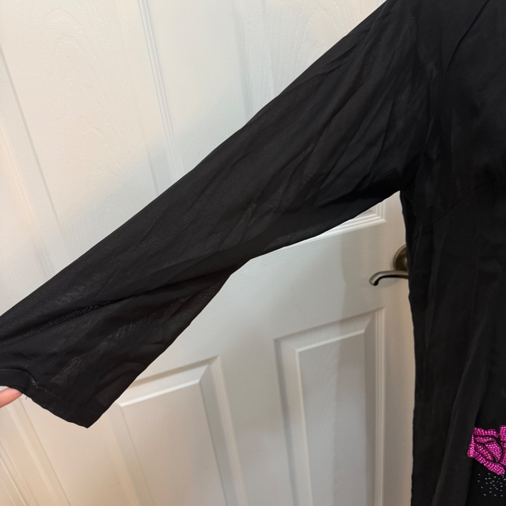 Stunning Vintage Beaded Chinese-Style Dress - Picture 11 of 12